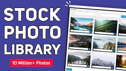 Stock Photo Library for Posts - Website Directory Theme