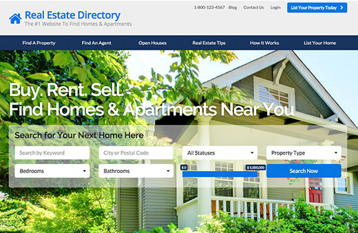 Best Real Estate Website Design / WordPress - IDXCentral