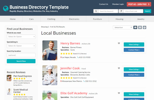 Top Online Business Directories