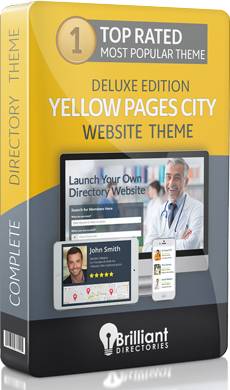 Yellow Pages City Directory Website Theme