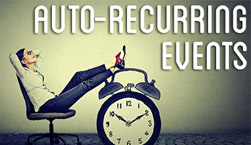 automatic recurring events