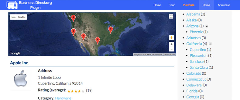 WordPress Business Directory Plugin