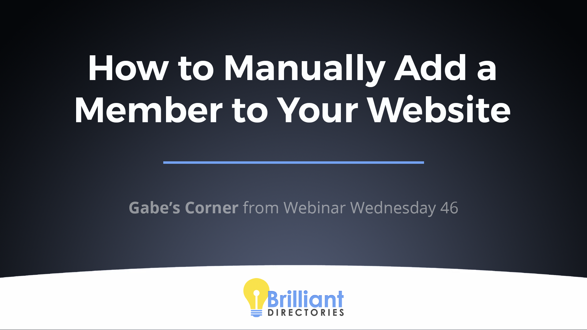 How to Manually Add Members to Your Business Directory Website
