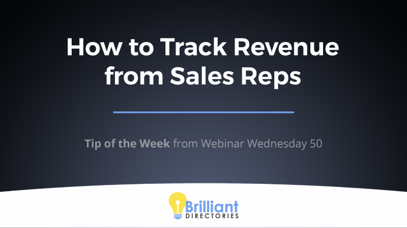 How to Track Revenue from Sales Reps