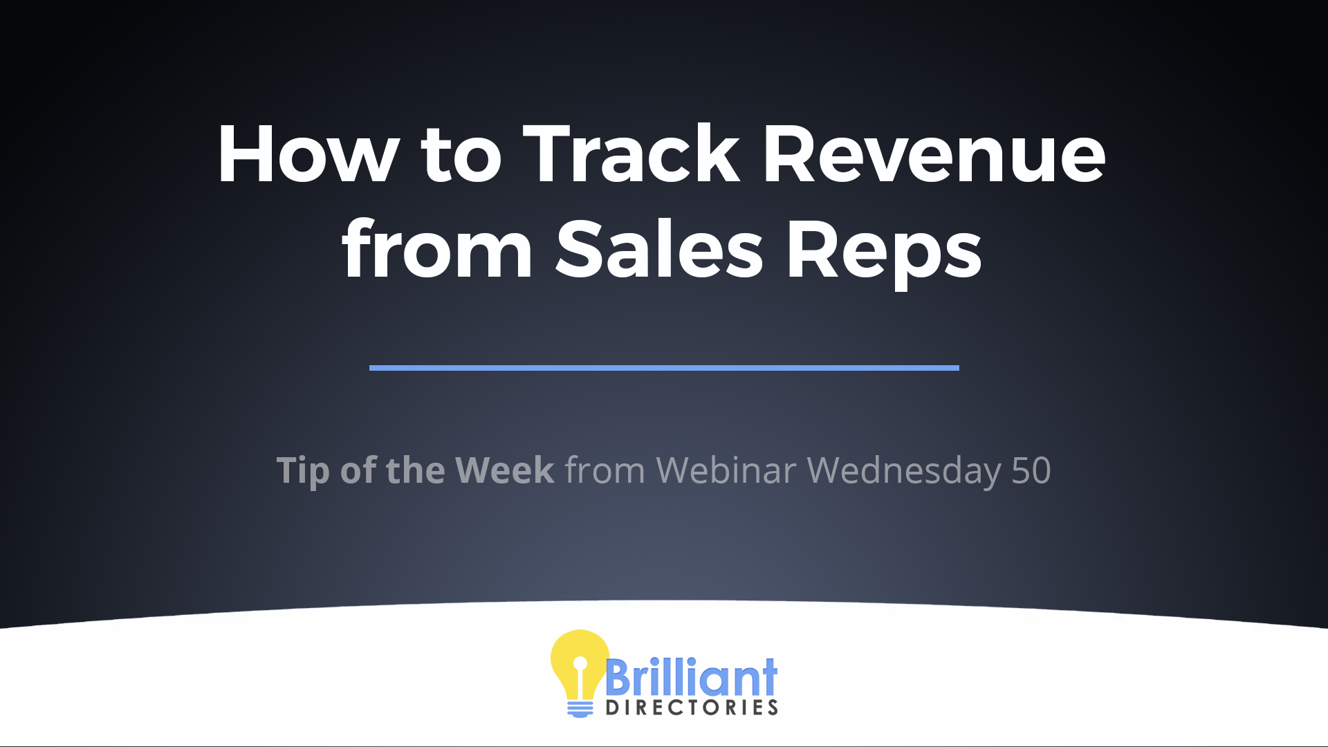 How to Track Revenue from Sales Reps