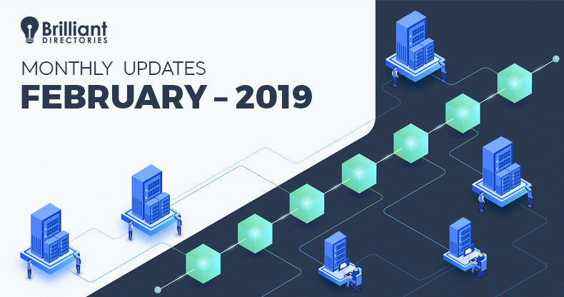 February 2019 – Monthly Changelog