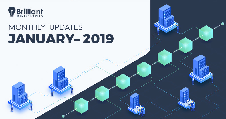 January 2019 – Monthly Changelog