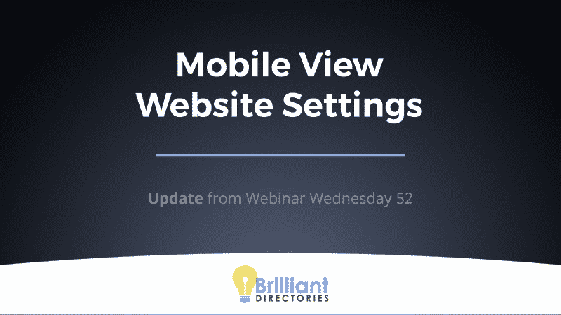 Easy Settings to Optimize Your Website for Mobile Devices