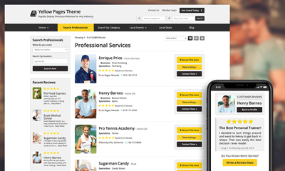Local Yellow Pages Theme