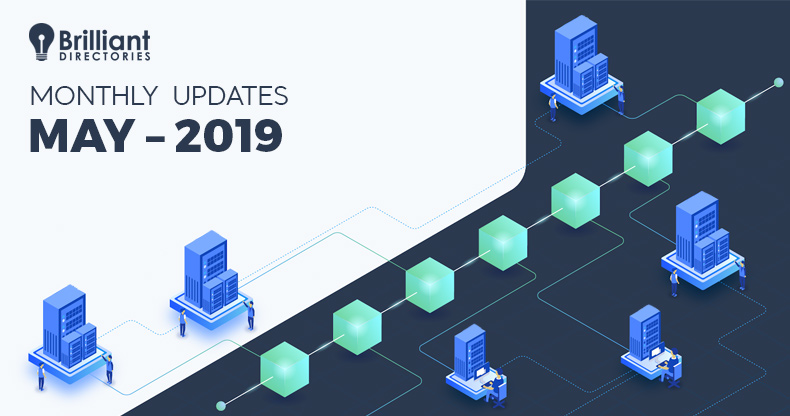 May 2019 – Monthly Changelog