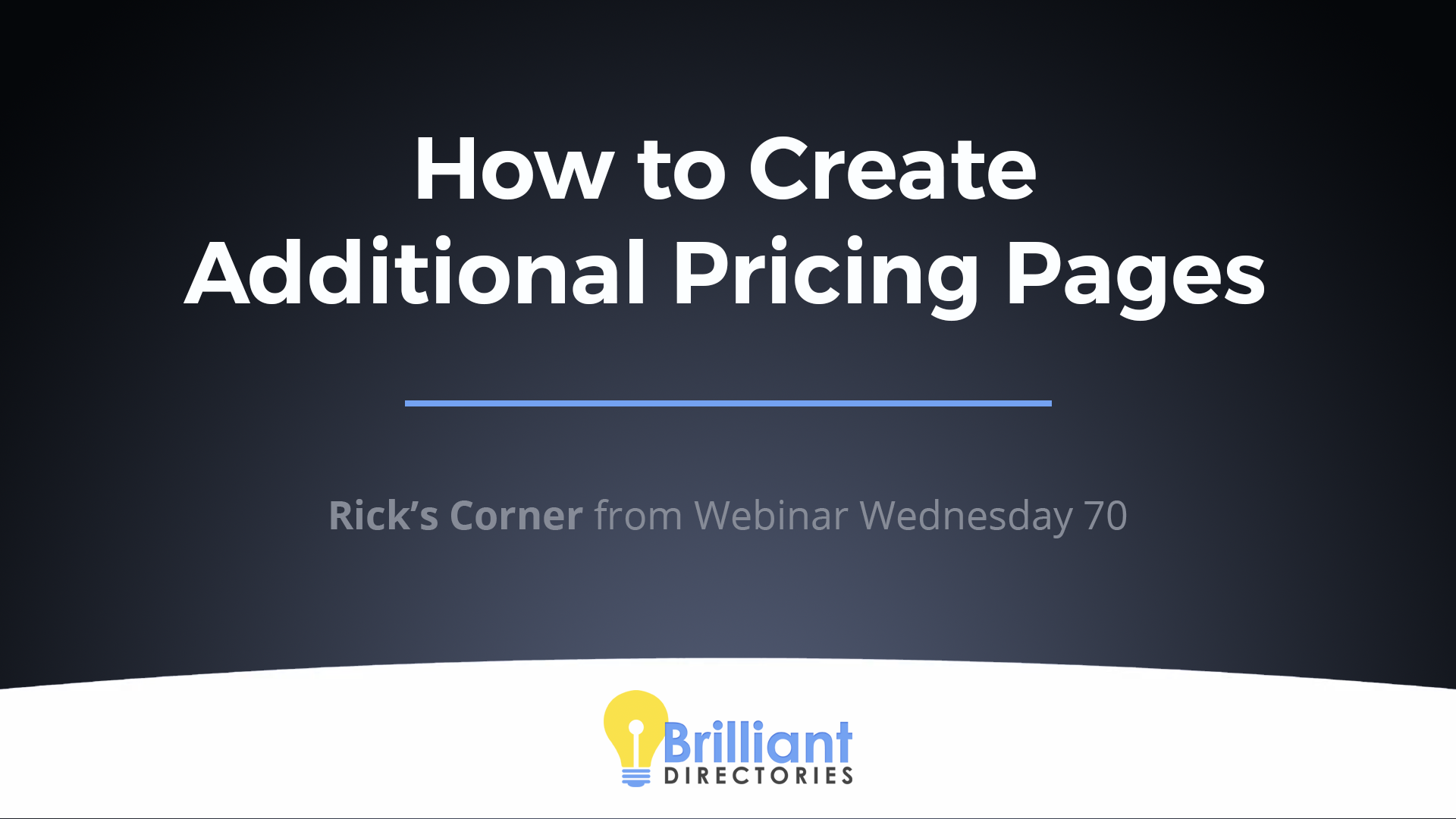 How to Create Additional Pricing Pages for a Membership Website