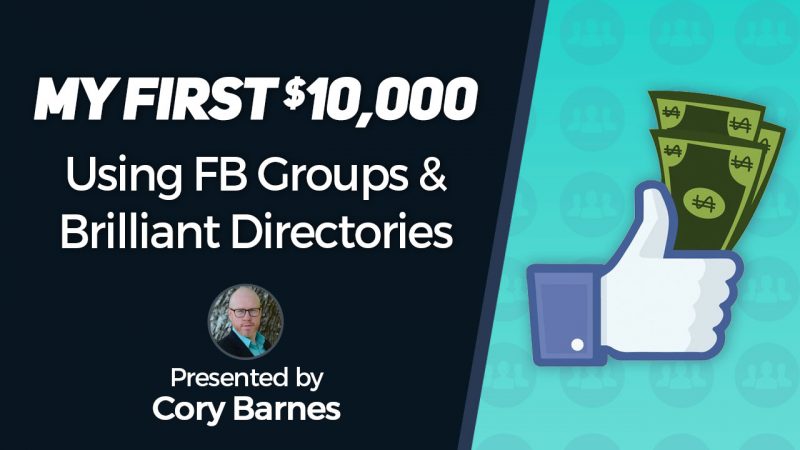 [SUCCESS STORY] How Cory Barnes Uses Facebook Groups To Grow His Membership Website