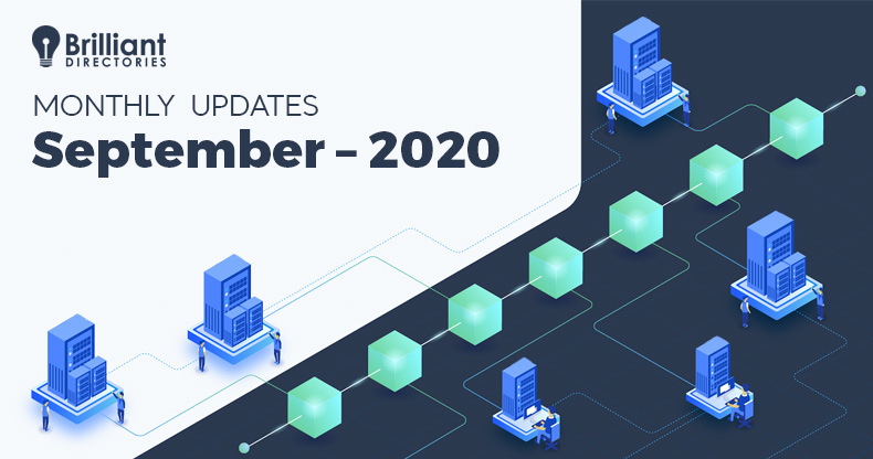September 2020 – Monthly Changelog