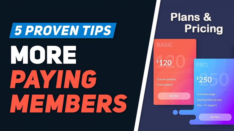 5 Ways to Increase Paid Member Sign Ups With Better Designed Pricing Pages