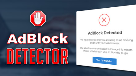 AdBlock Detector - Website Directory Theme