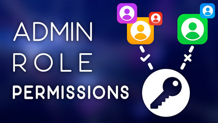 Admin Role Permissions - Website Directory Theme