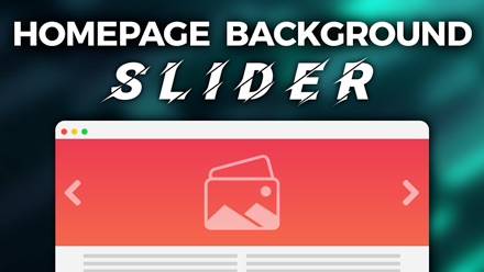 Homepage Background Slider - Website Directory Theme