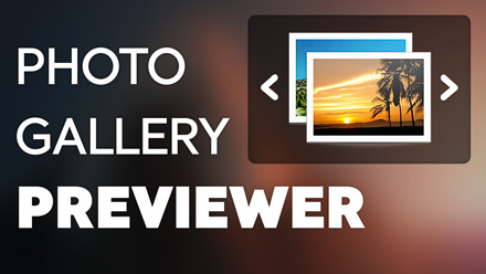 Photo Gallery Previewer - Website Directory Theme