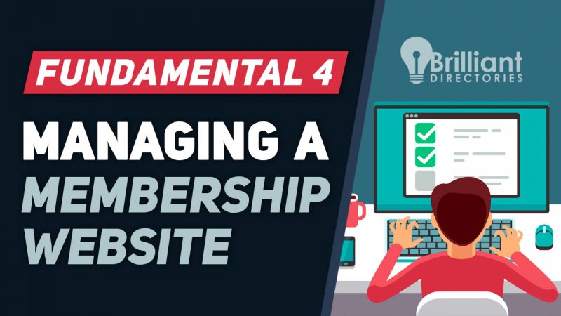 [Fundamental 4] Tips to Effectively Run Your Membership Website