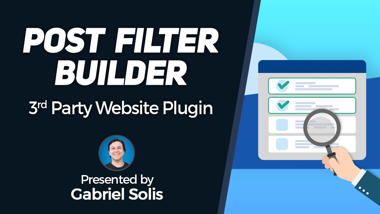 Advanced Post Search Filters – Post Filter Builder