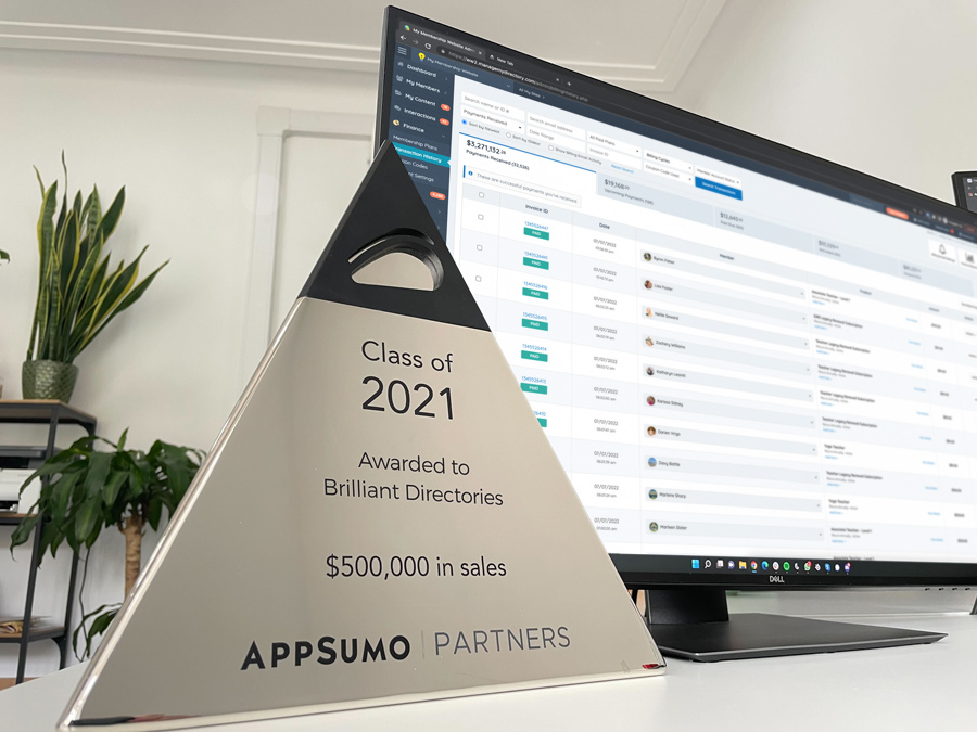 $500,000+ in sales on AppSumo