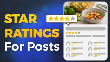 Star Ratings for Posts - Website Directory Theme
