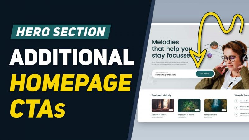 Reduce Bounce Rates, Increase Clicks and Convert More Visitors with Homepage CTAs