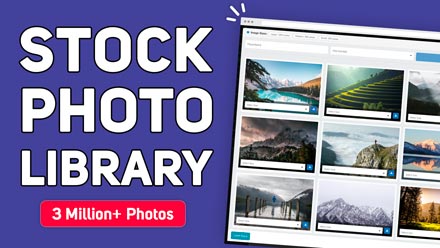 Stock Photo Library for Posts - Website Directory Theme