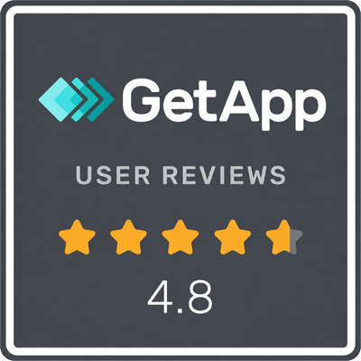 GetApp User Reviews 4.8